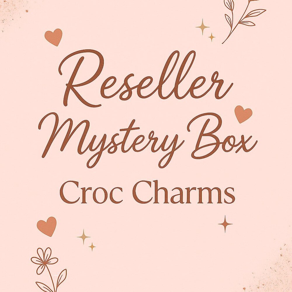 NWT Reseller Mystery Box – Croc Charm Bundle Mixed Styles